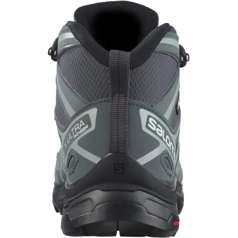 Botas Montaña Salomon X Ultra Pioneer Mid CSWP Mujer Grises Oscuro | MX LVOK214